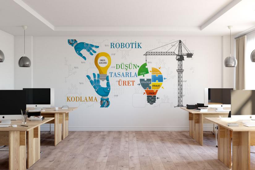 Robotik kodlama posterini en uygun fiyat ve hızlı kargo avantajıyla sahip olabilirsiniz. Robotik duvar giydirme yorum ve fiyatını inceleyin