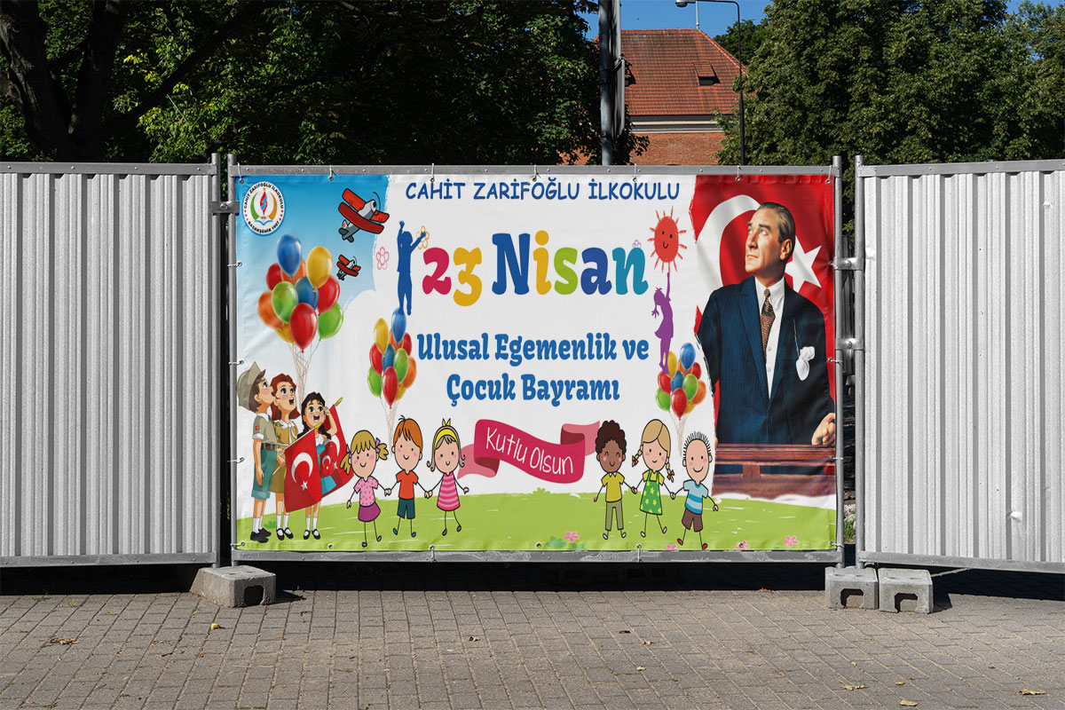 23 Nisan afiş Branda 