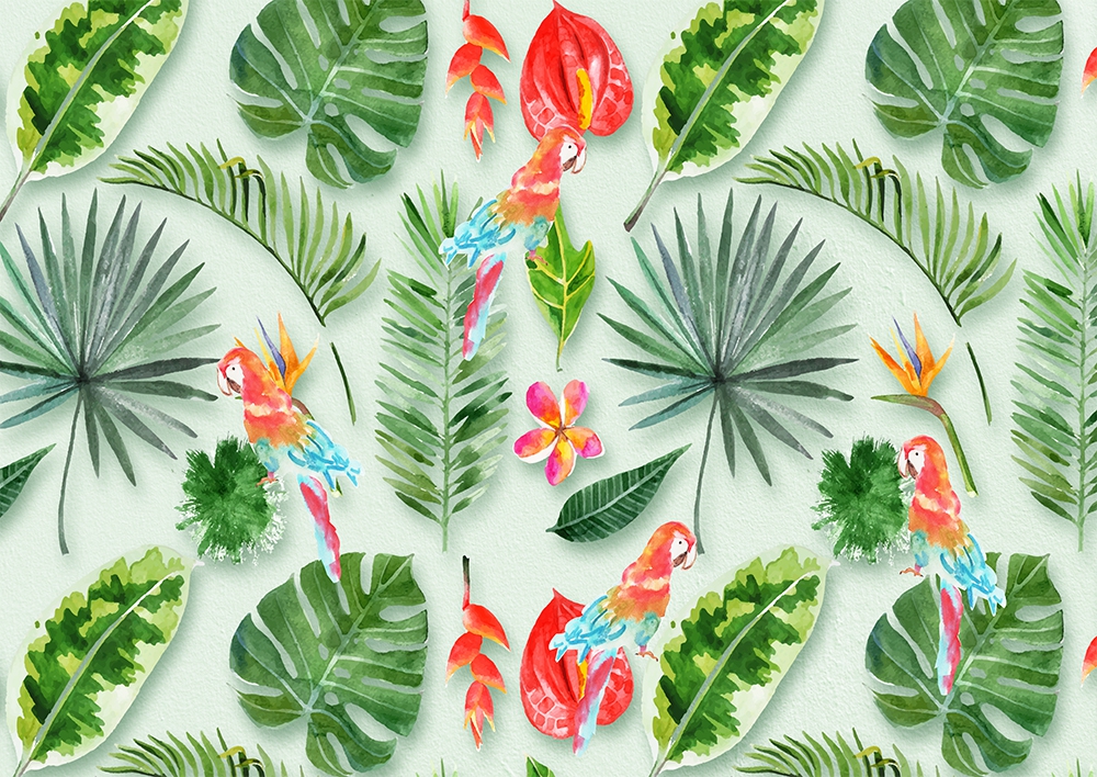 Yapraklar duvar kagidi