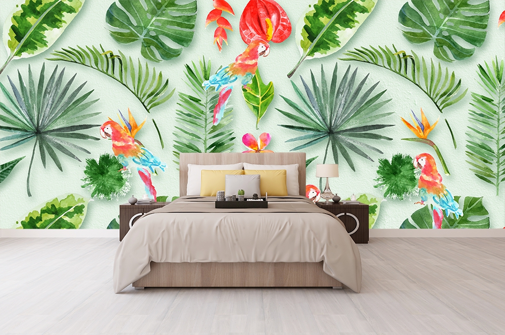 Yapraklar duvar kagidi