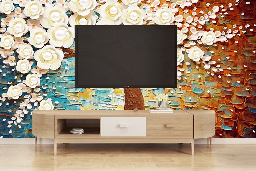 Yagli boya calismasi