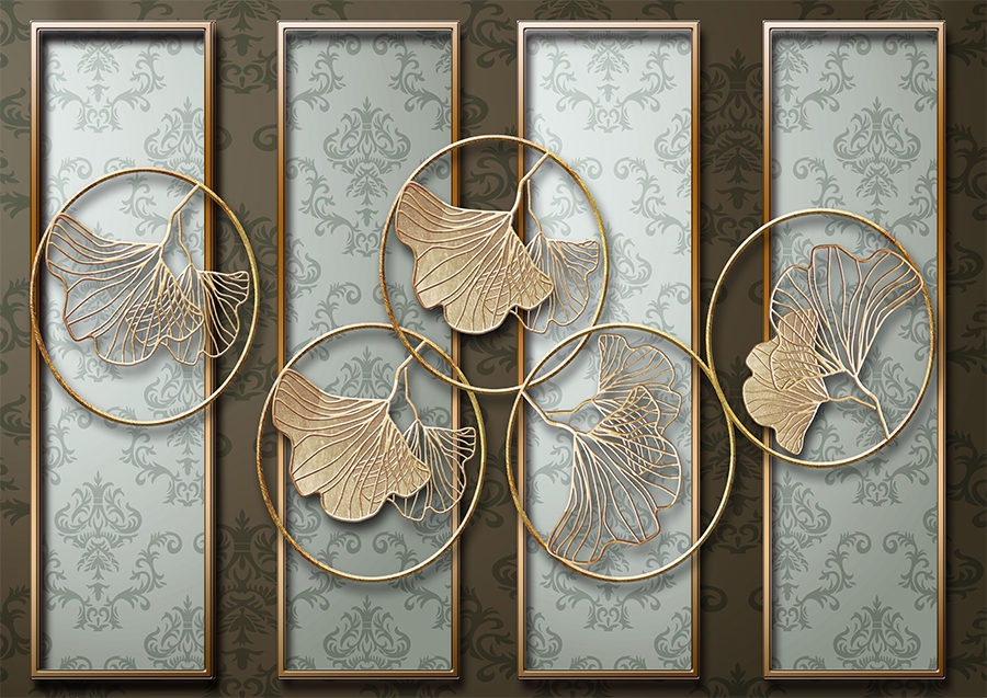 Metalik duvar kagidi