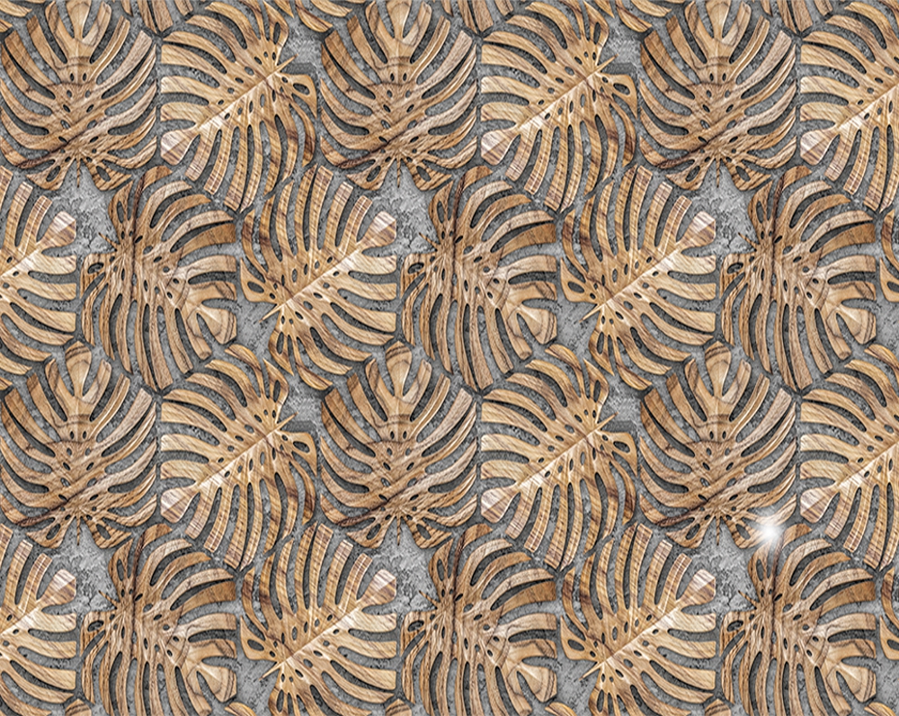 Yapraklı duvar kağıdı