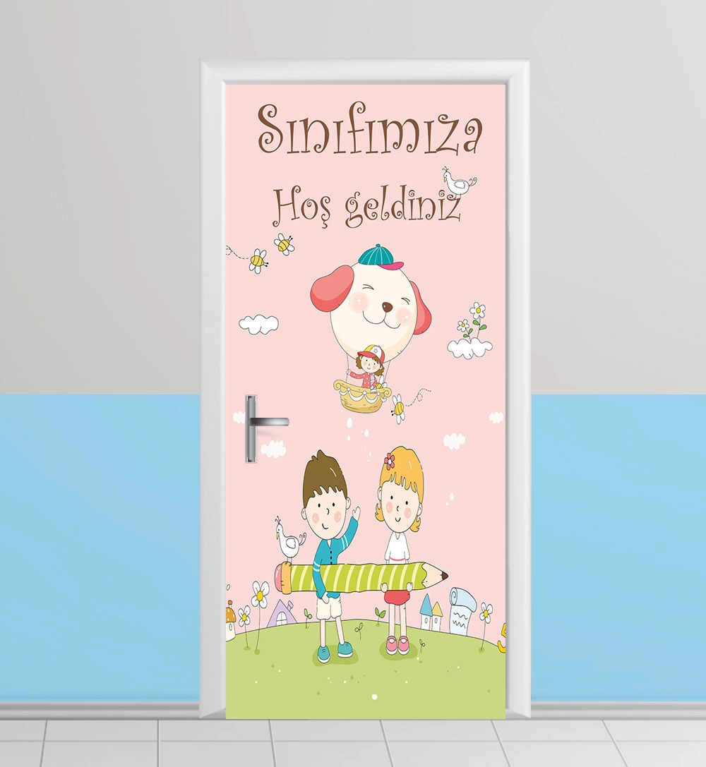 Anaokul kapı giydirme