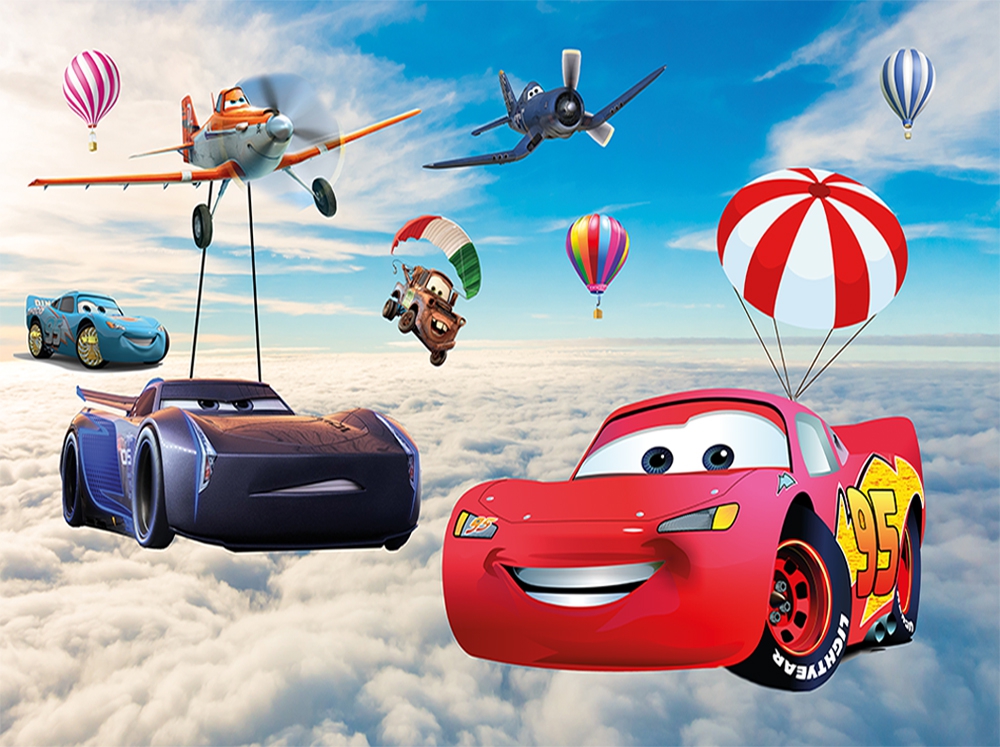 Şimşek Mcqueen Duvar Kağıdı ucuz fiyat hızlı kargo Poster atölyesi