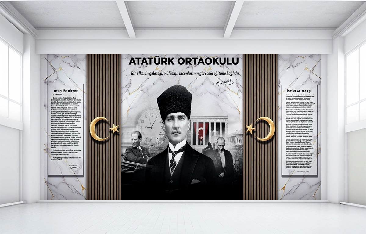 Mermer Fonlu Atatürk Köşesi