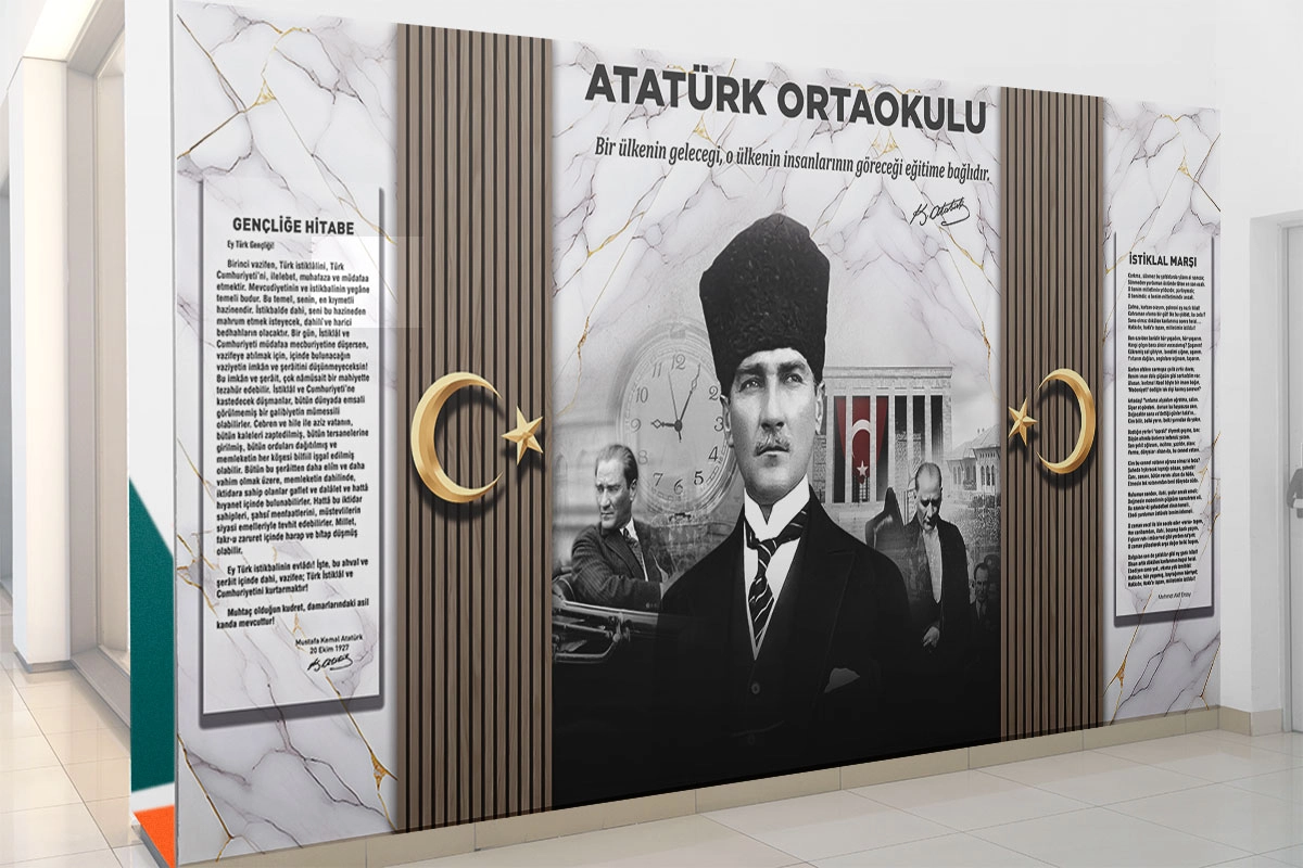 Mermer Fonlu Atatürk Köşesi