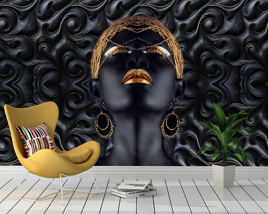 Güzellik salonu duvar kağıdı