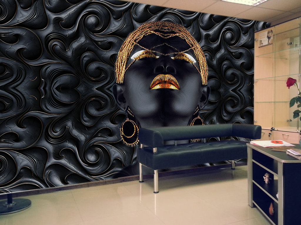 Güzellik salonu duvar kağıdı