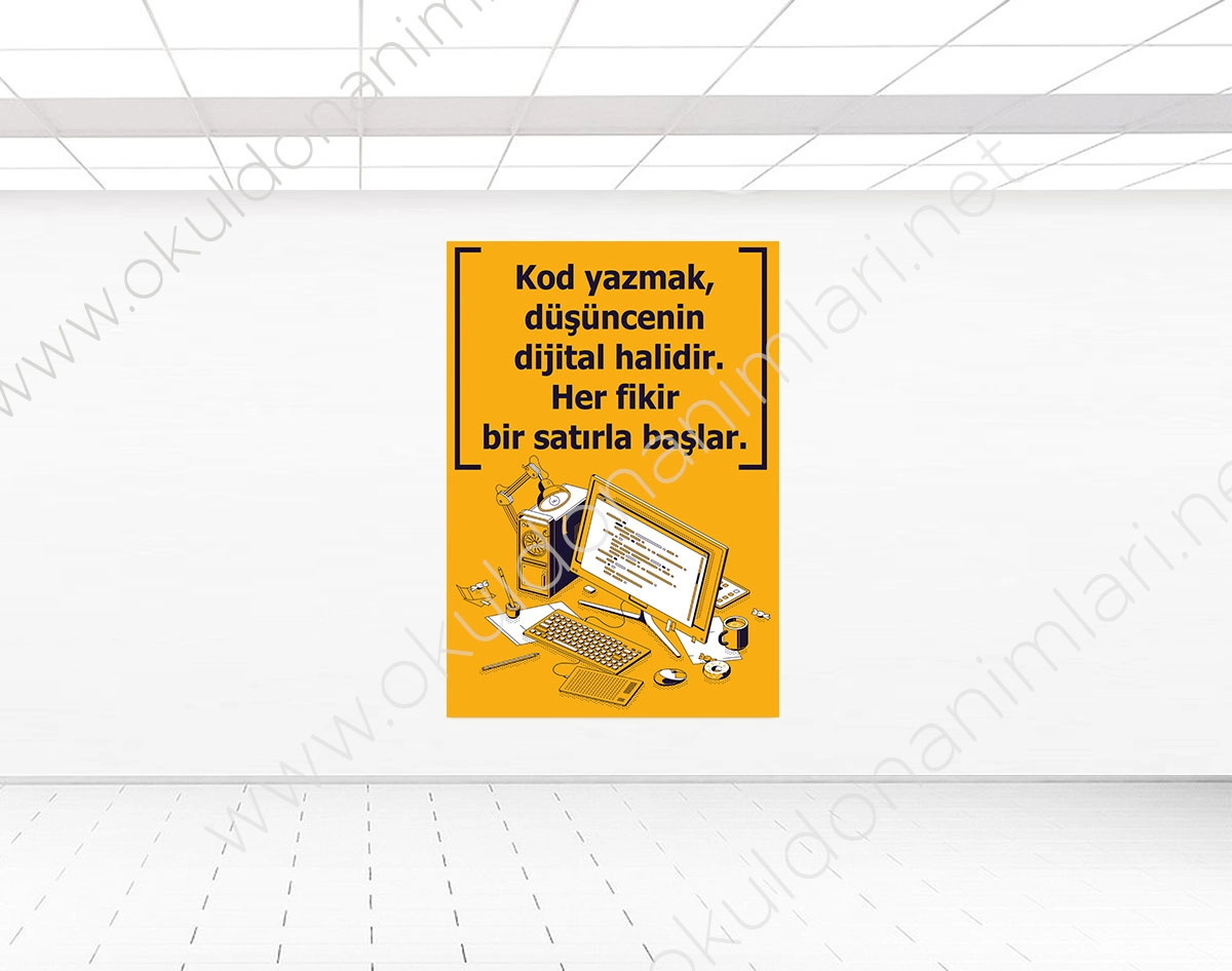 Bilişim Teknolojileri Afişi