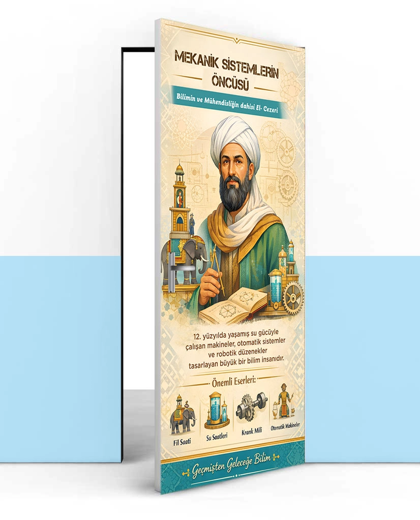 El Cezerî Kapı Giydirme