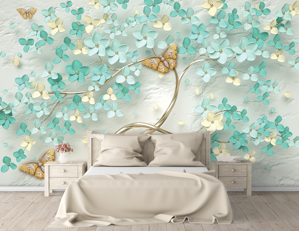 3 boyutlu duvar kağıdı 