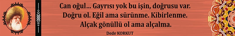 Dede Korkut Kiriş Yazısı