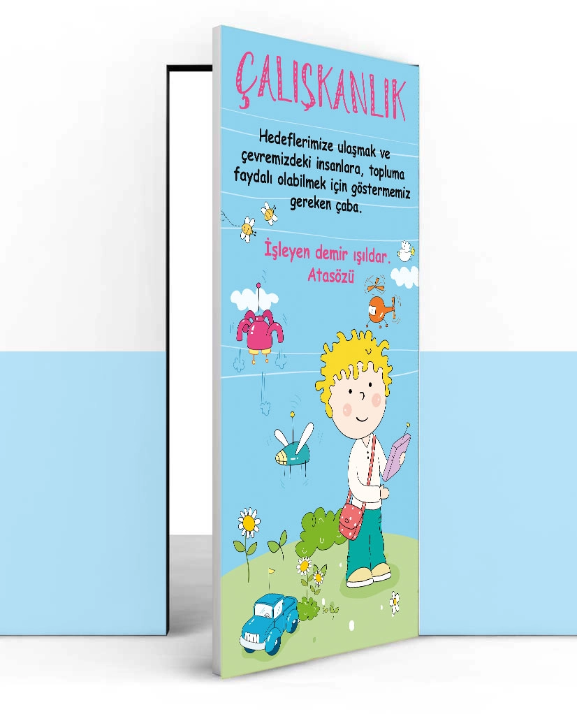 Çalışkanlık kapı giydirme
