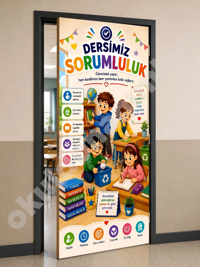 Sorumluluk Kapı Giydirme Posteri