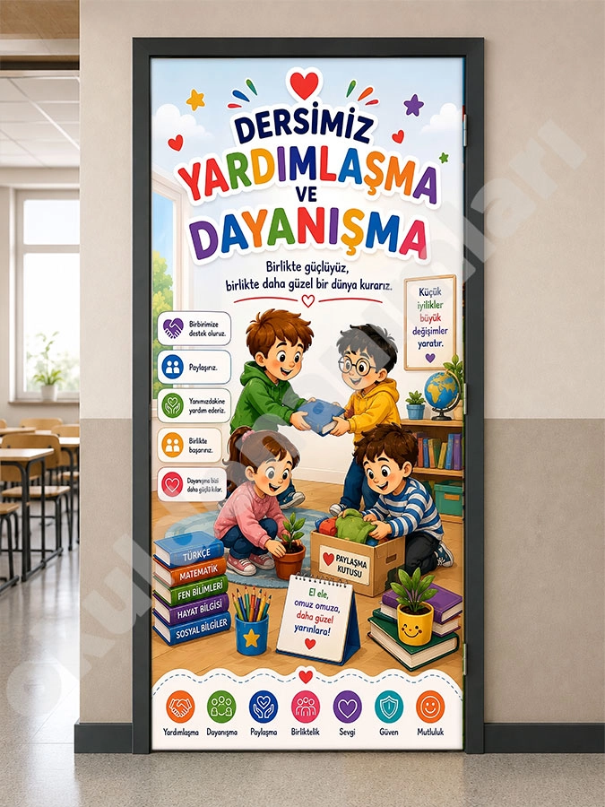 Yardımlaşma ve Dayanışma Kapı Giydirme