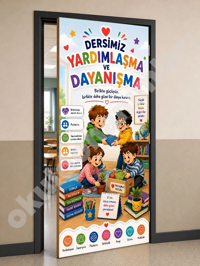 Yardımlaşma ve Dayanışma Kapı Giydirme
