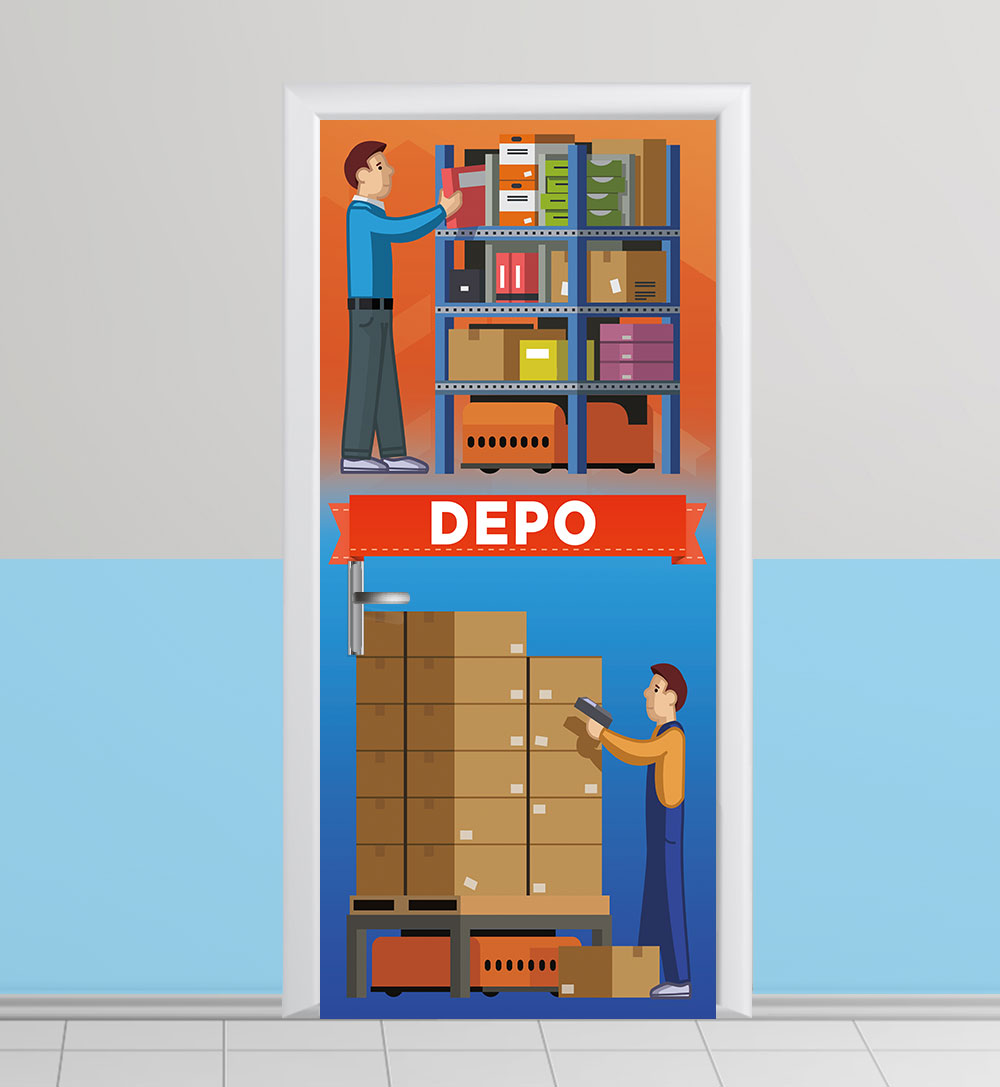 Depo kapı giydirme