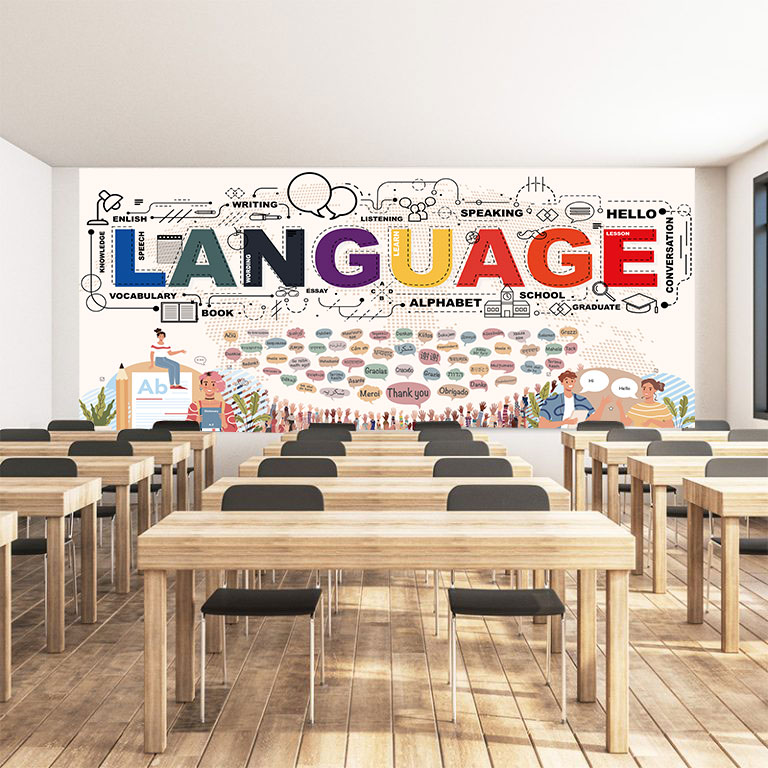 Language Duvar posteri