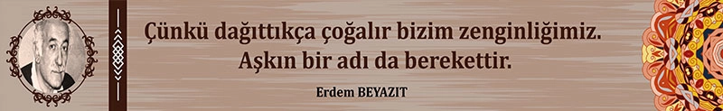Erdem Beyazit Kiriş yazısı