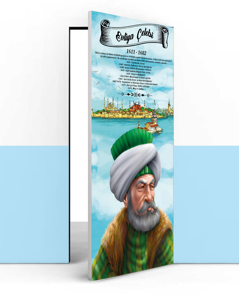  Evliya Çelebi Kapı giydirme