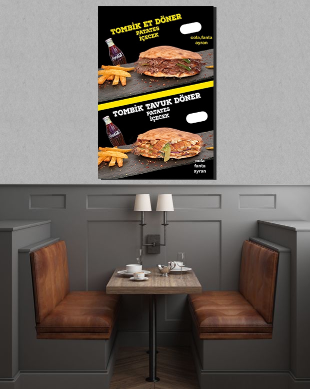Tombik Döner Menü