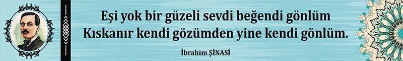 İbrahim Şinasi kiris yazisi
