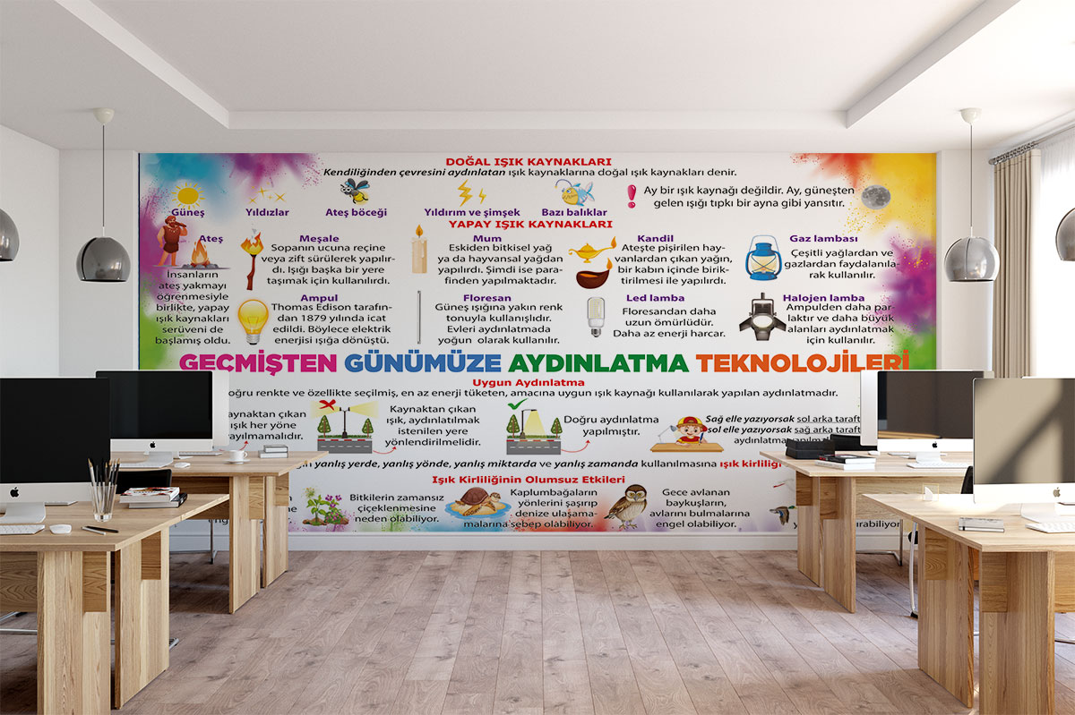 İlkokul Fen posteri