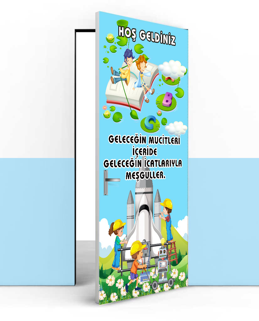 İlkokul kapı giydirme 