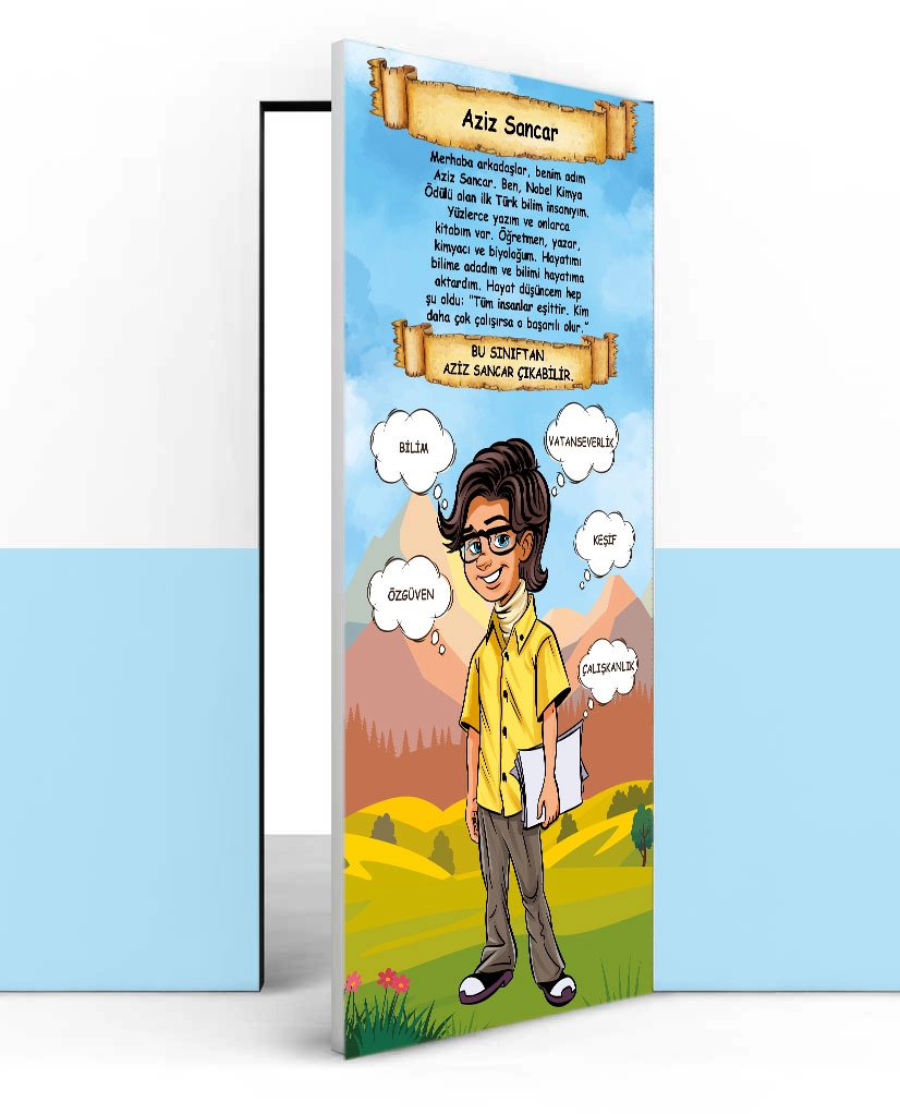 Aziz Sancar Kapı Giydirme