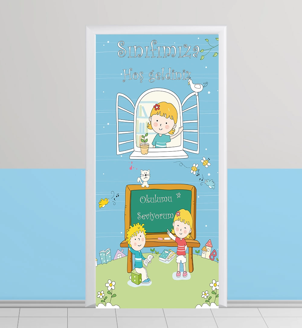 İlkokul kapı giydirme