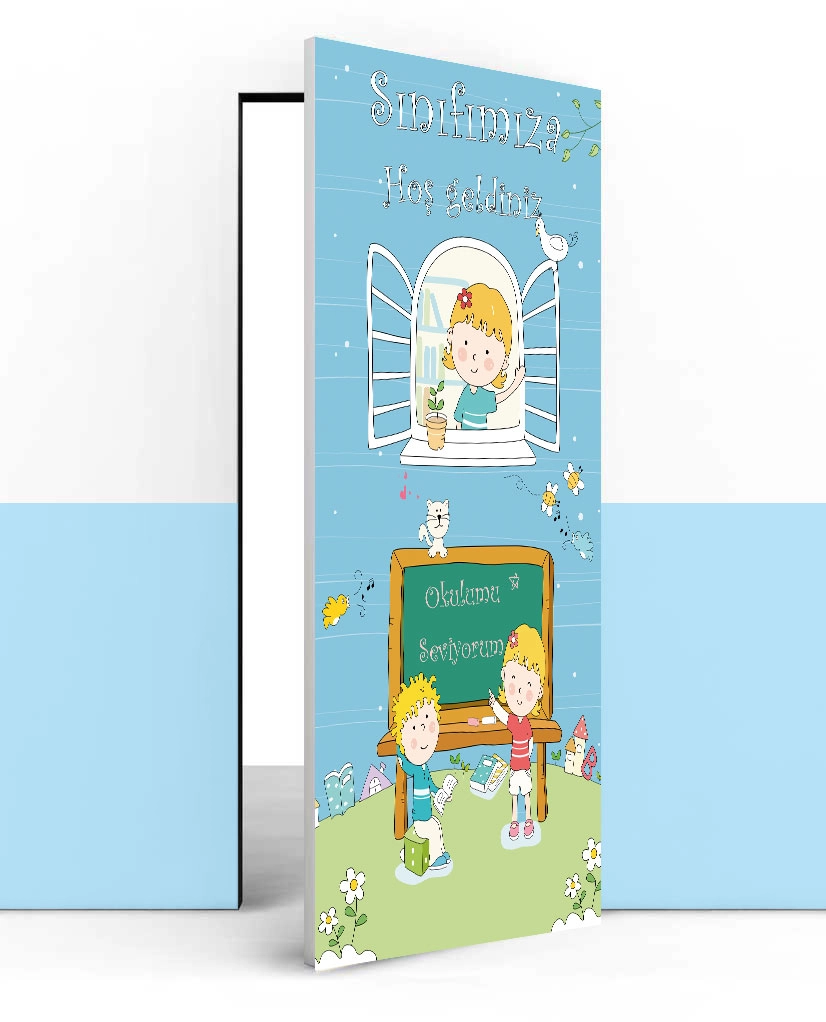 İlkokul kapı giydirme