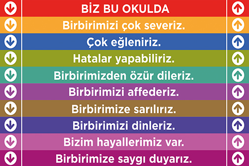 ilkokul merdiven yazısı