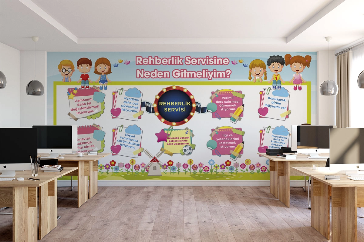 Rehberlik Okul Posteri