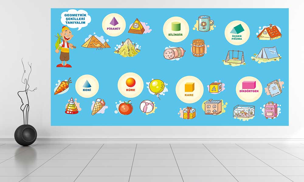 Geometrik şekilleri tanıyorum