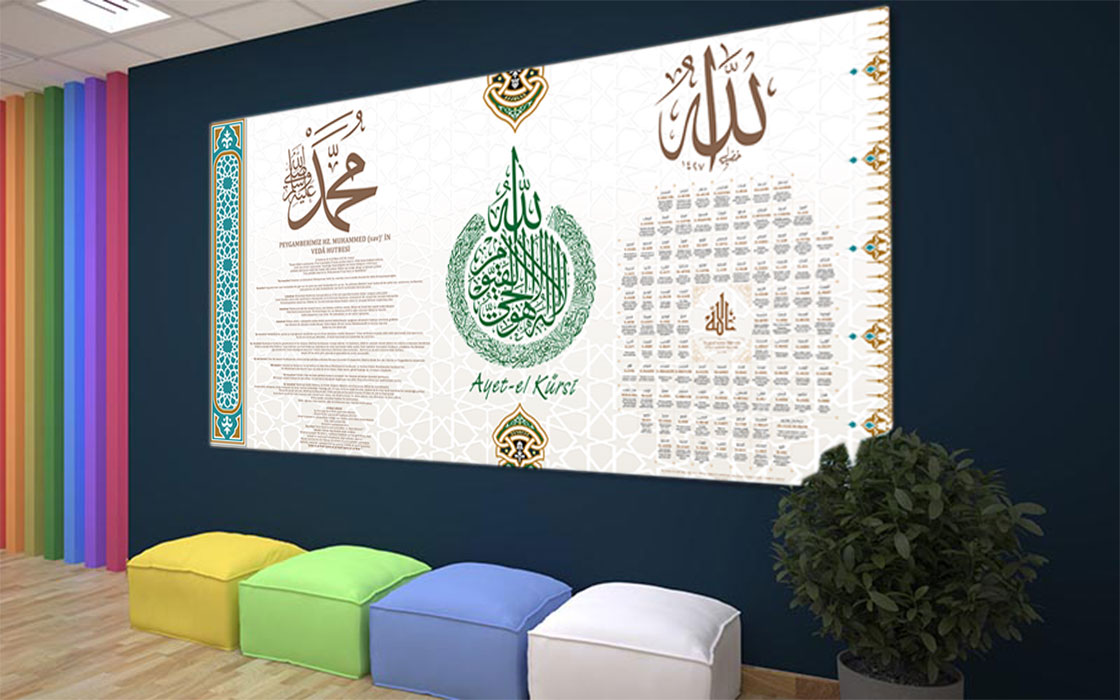 Ayet-el Kürsi, Esmaül Hüsna, Veda Hutbesi 