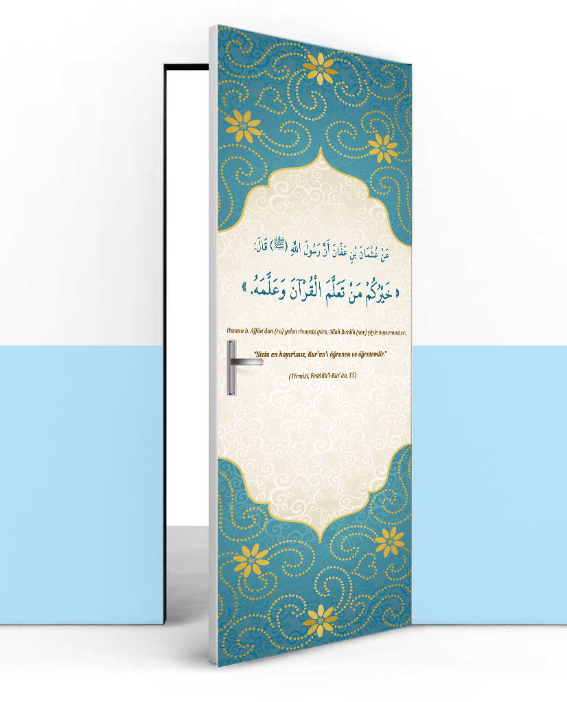 Kırk Hadis Kapı giydirme