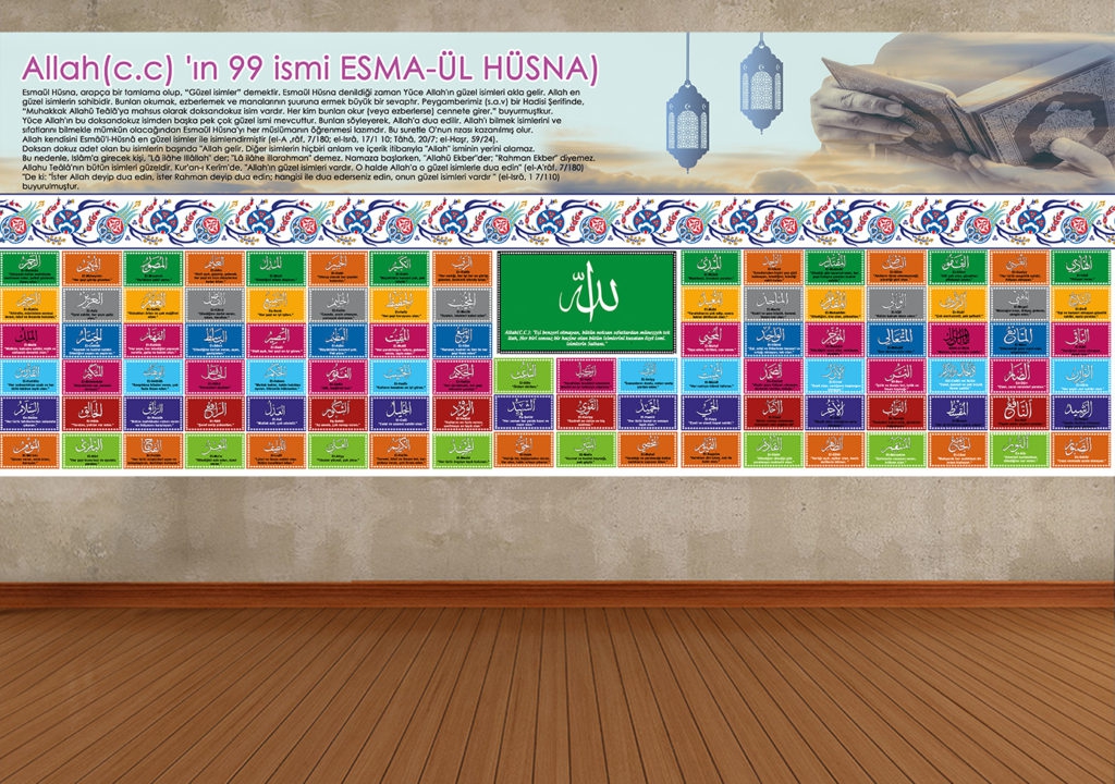 Esmaül Hüsna posteri