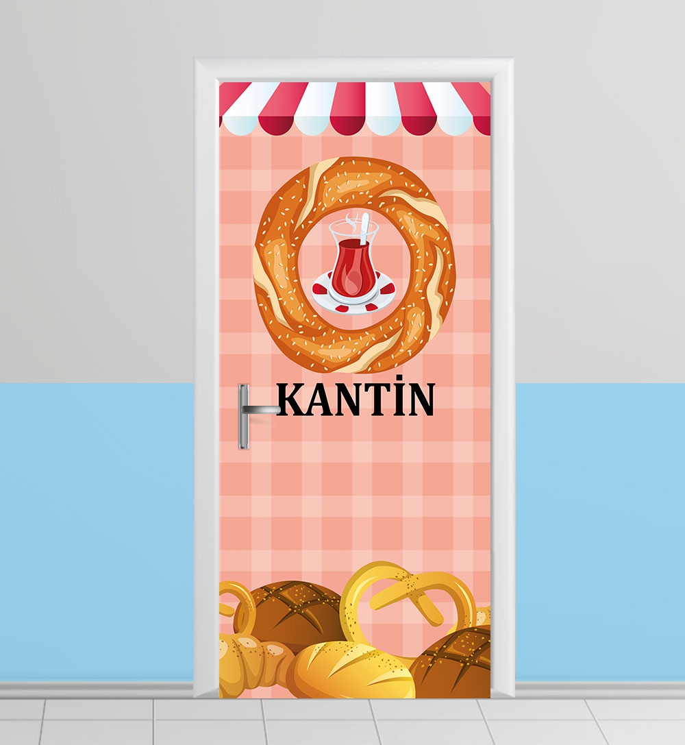 Kantin kapı giydirme