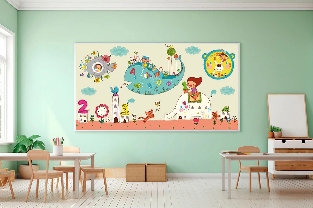 Kreş duvar posteri