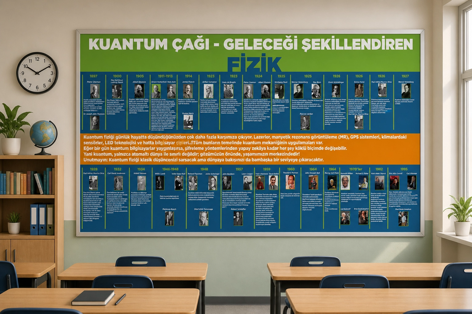 Kuantum Fiziği Kronolojisi
