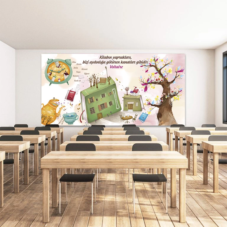 Okul Kütüphanesi Posteri