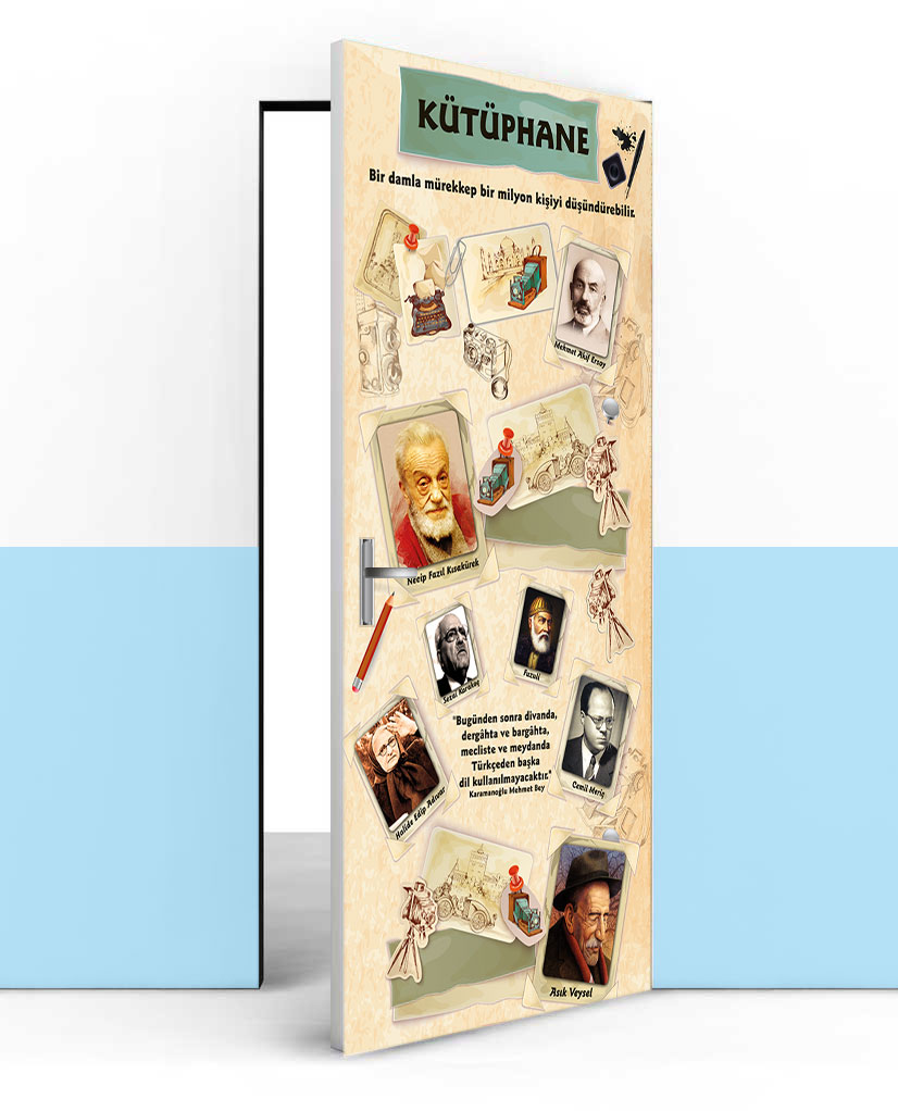 Kütüphane posteri