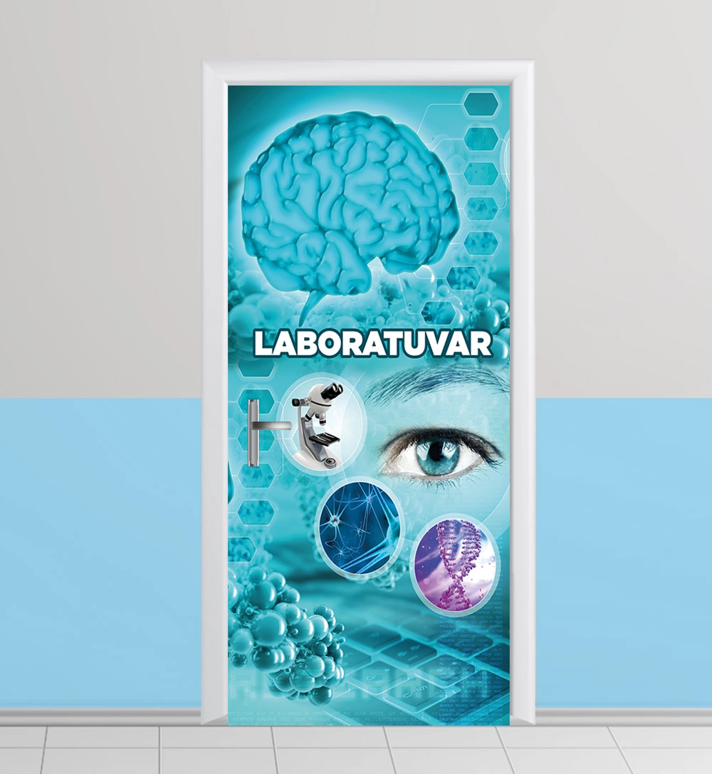 Laboratuvar Kapı giydirme