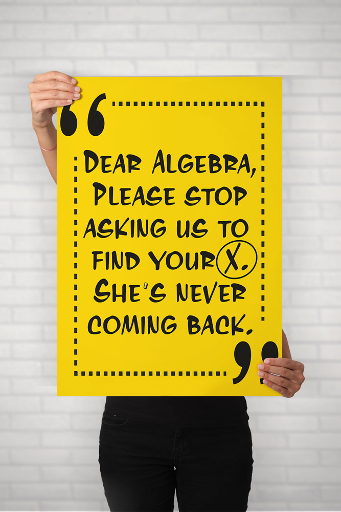 Matematik afişi