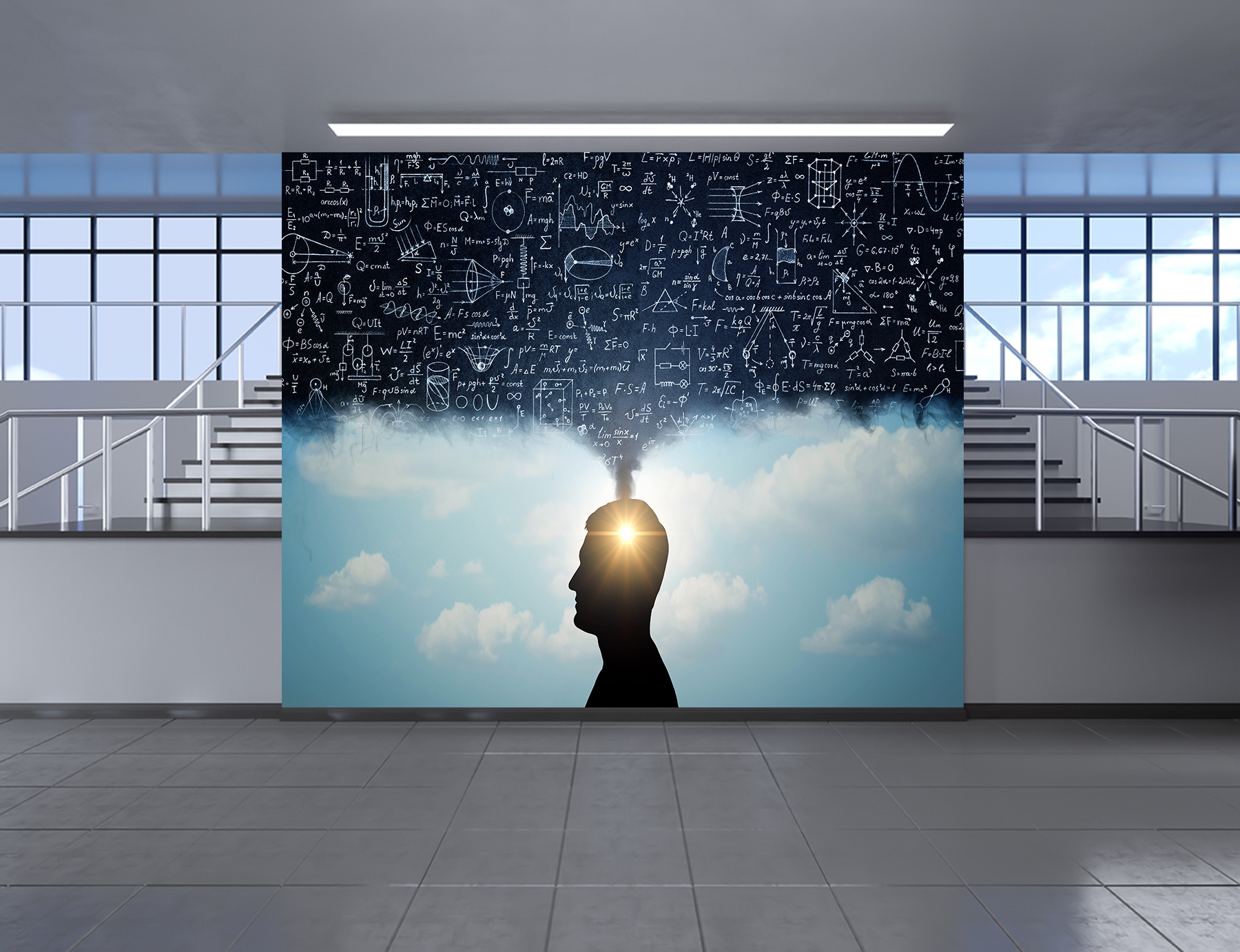 Matematik Duvar giydirme 1