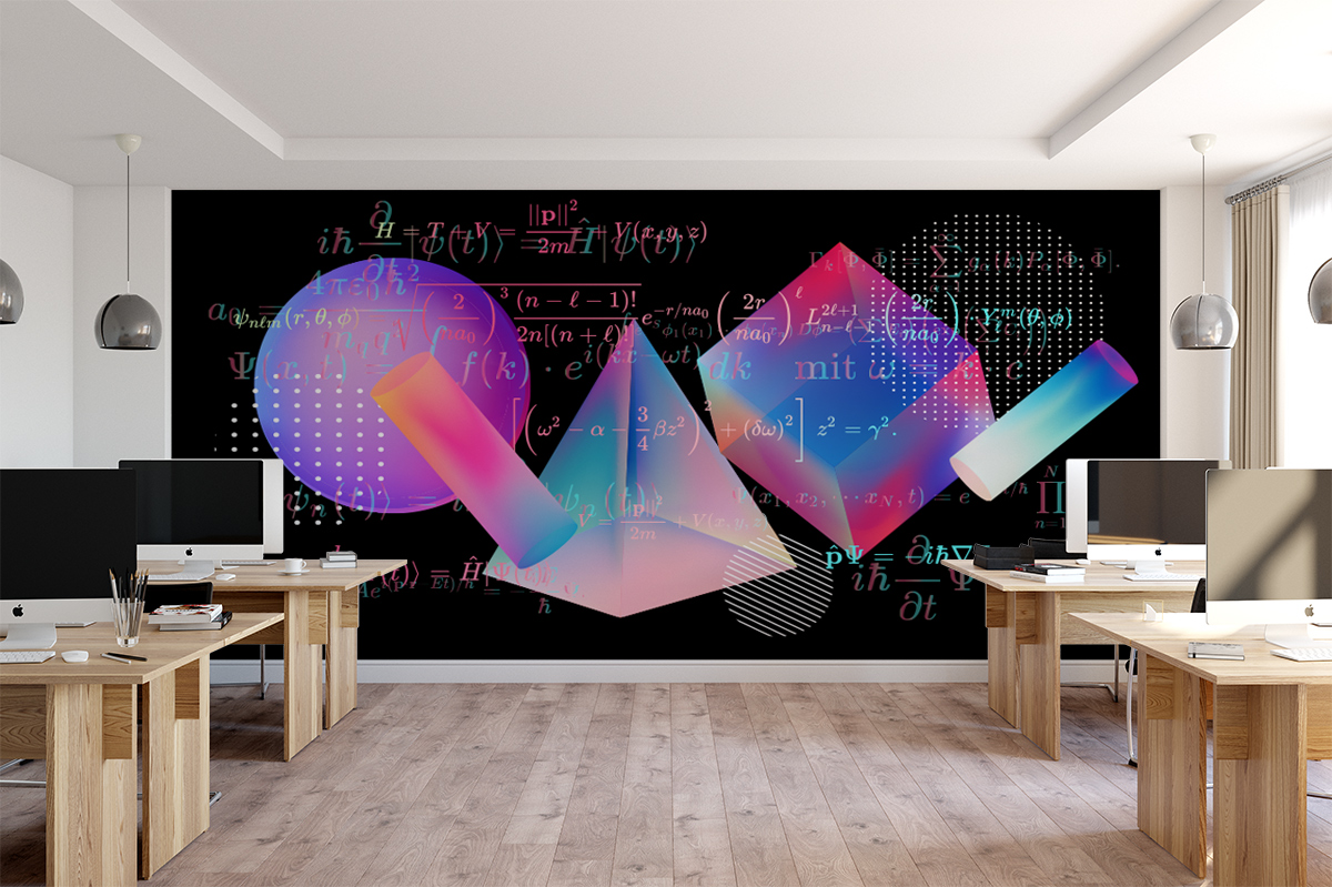 Geometri duvar kağıdı