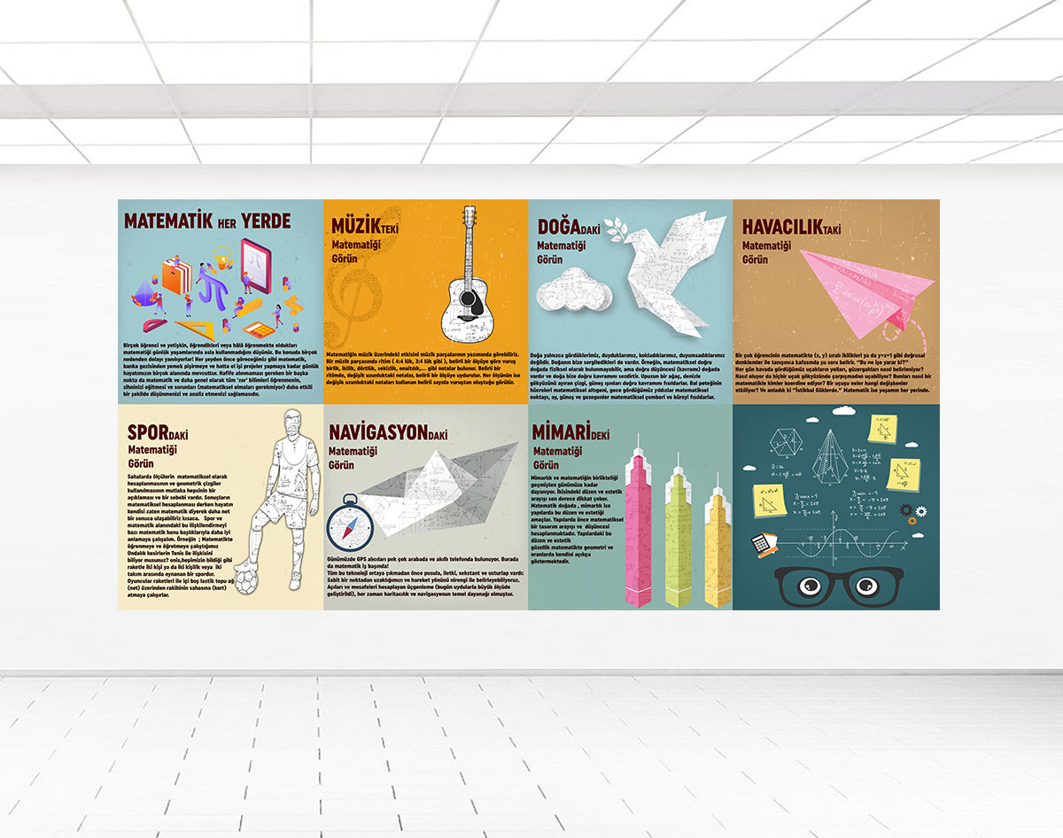 Matematiği görün posteri