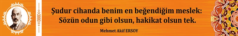 Mehmet Akif kiris yazisi