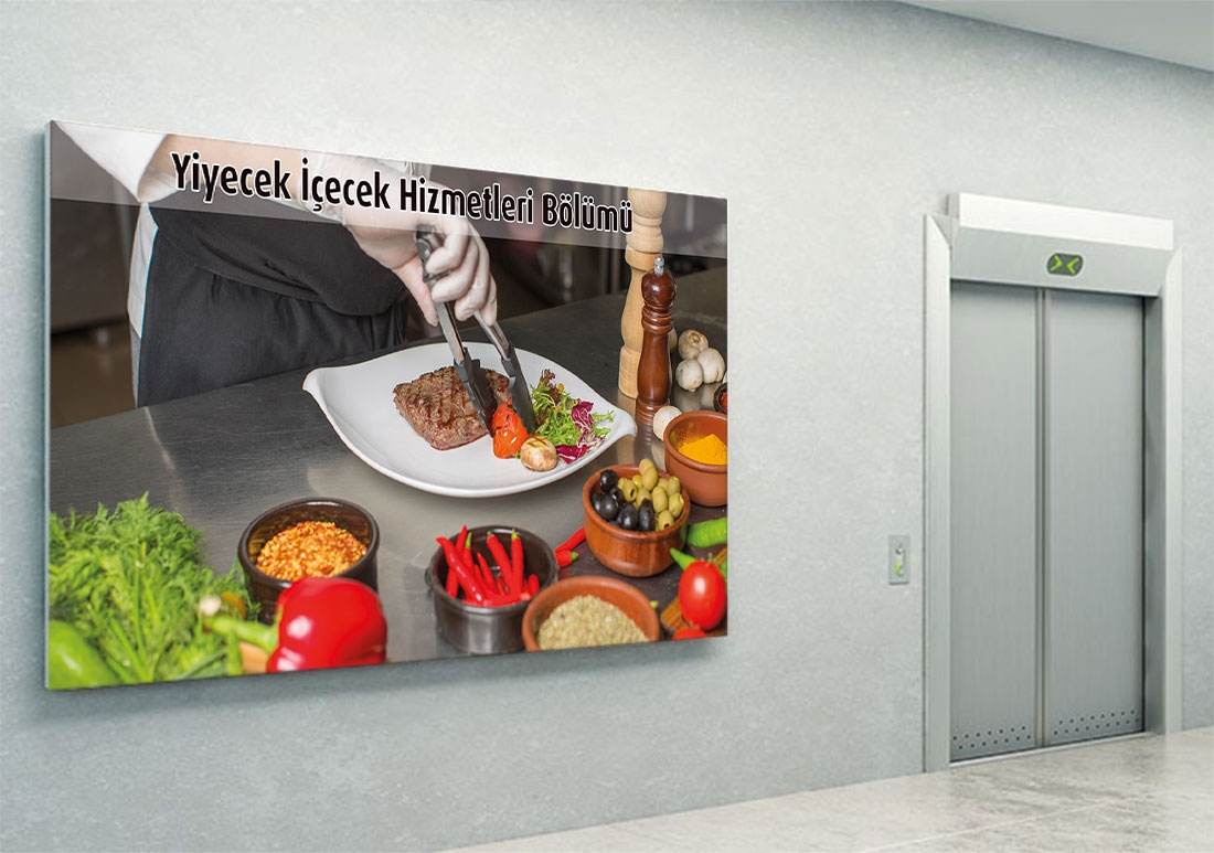 Yiyecek hizmetleri posteri